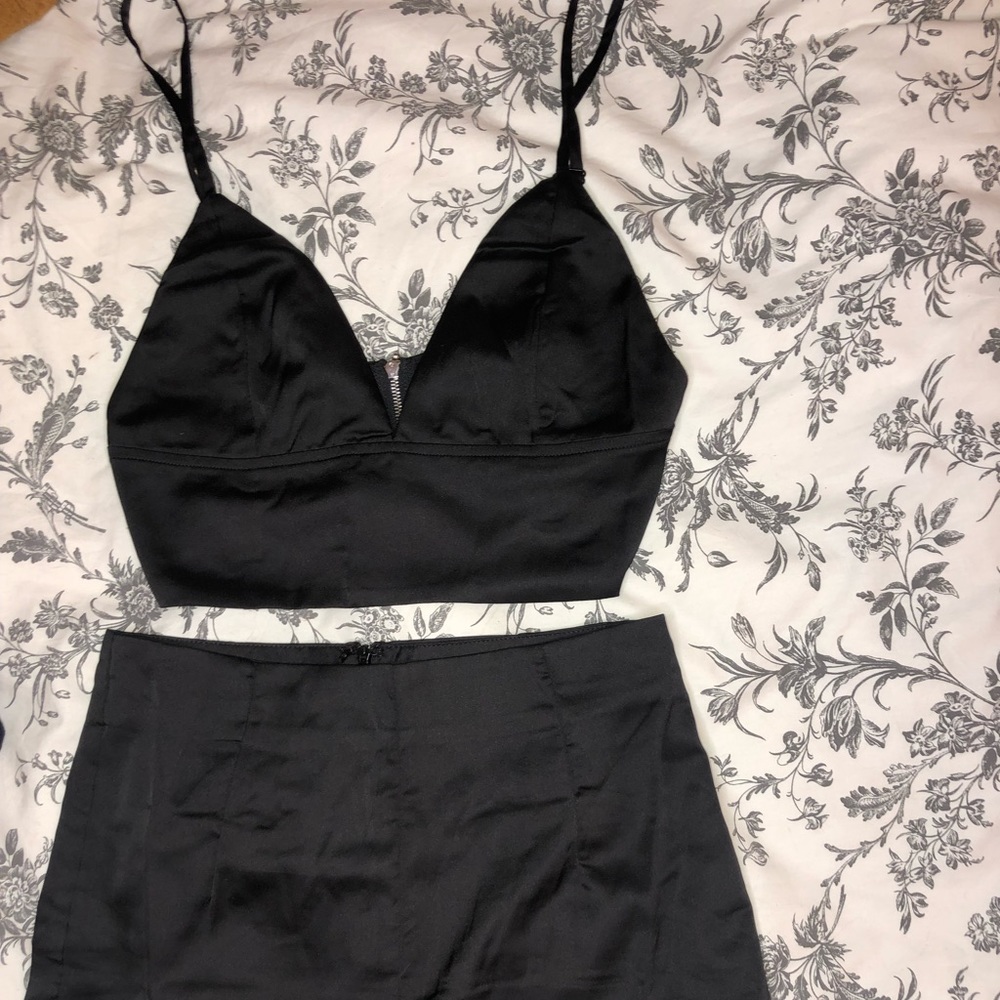 Black two piece